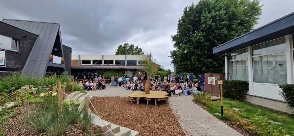 Officiële opening vernieuwde speelplaats!